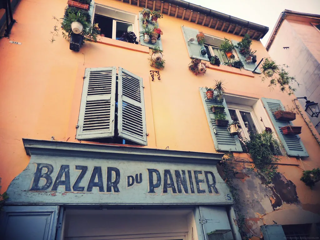 The cobbled lanes and steep stairs of Marseille's old town, where a compact carry-on travels best