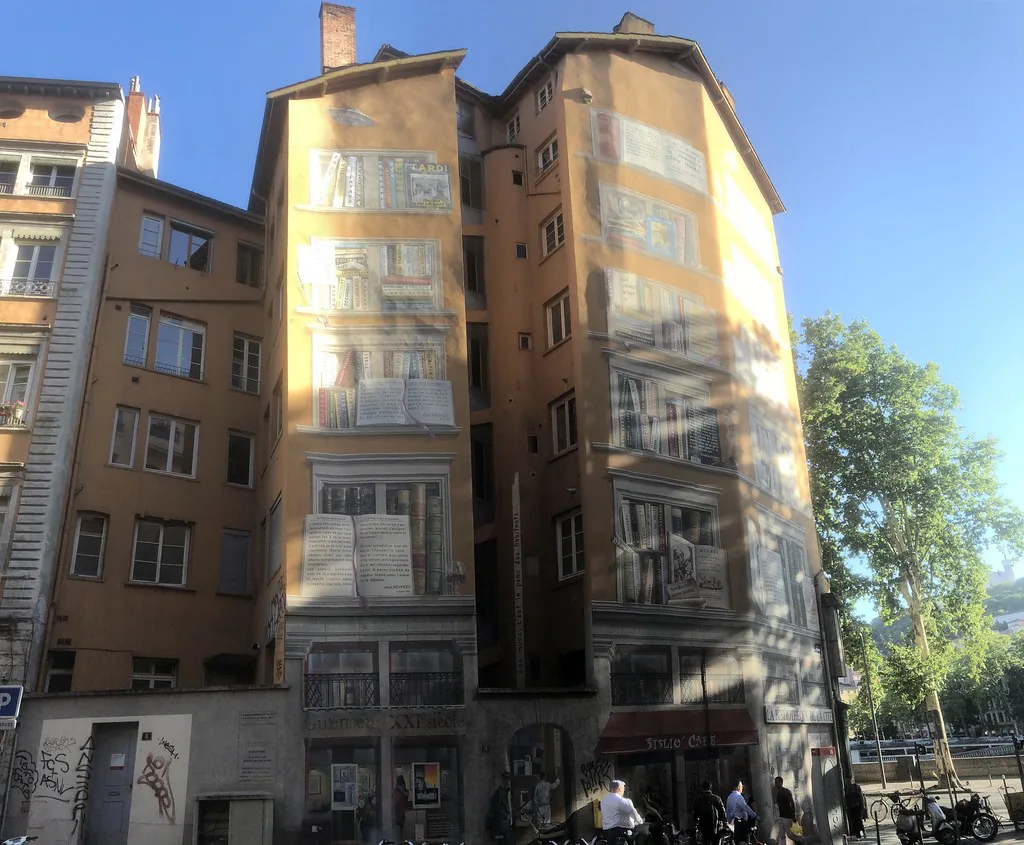 Lyon, France in spring light, the kind of polished urban setting where bouchon dress codes apply