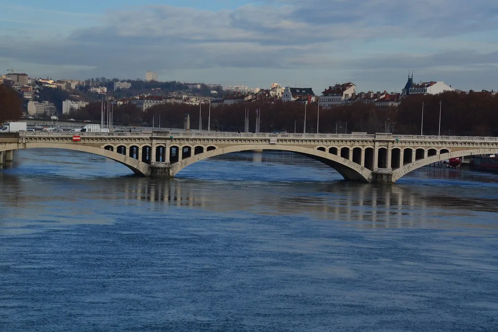 A wide view of Lyon city and its rivers, the backdrop for summer sightseeing outfits