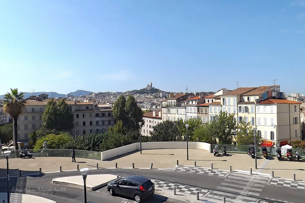 Marseille in winter colors, showing the muted tones locals favor in February
